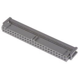 1 pcs - 3M 50-Way IDC Connector Socket for Cable Mount, 2-Row