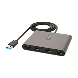 1 pcs - StarTech.com USB A to HDMI Graphics Adapter, USB 3.0, 4 Supported Display(s) - 1080p @ 60Hz