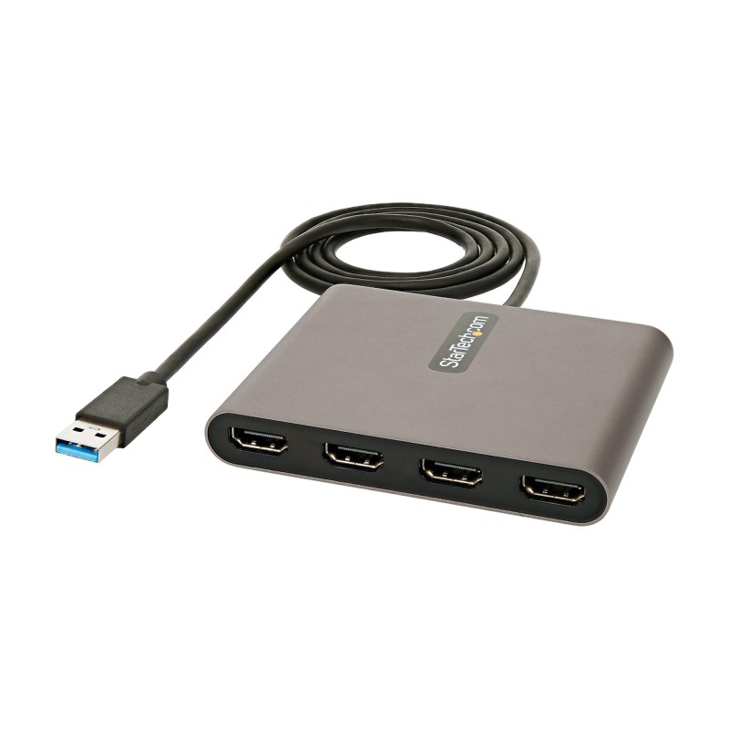 1 pcs - StarTech.com USB A to HDMI Graphics Adapter, USB 3.0, 4 Supported Display(s) - 1080p @ 60Hz