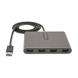 1 pcs - StarTech.com USB A to HDMI Graphics Adapter, USB 3.0, 4 Supported Display(s) - 1080p @ 60Hz