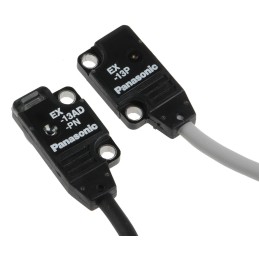 1 pcs - Panasonic Through Beam Photoelectric Sensor, Block Sensor, 500 mm Detection Range