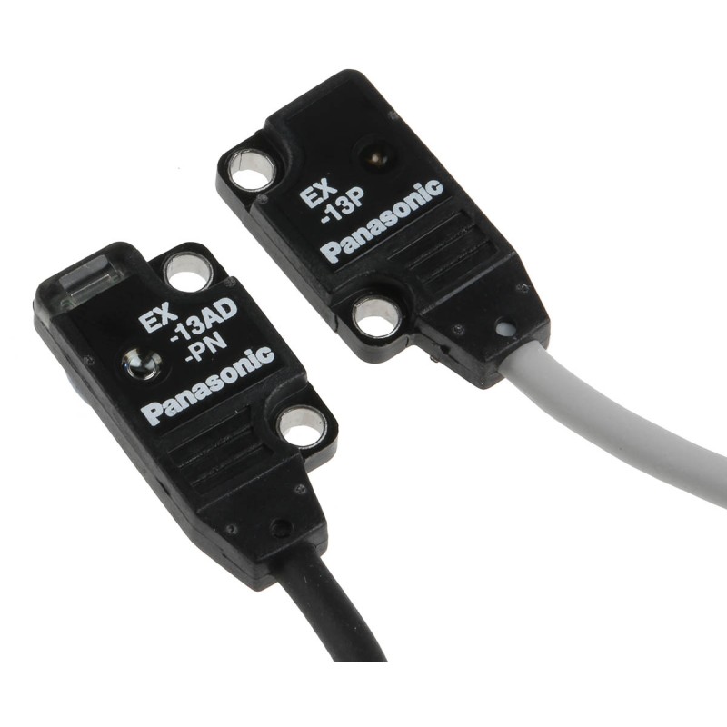 1 pcs - Panasonic Through Beam Photoelectric Sensor, Block Sensor, 500 mm Detection Range