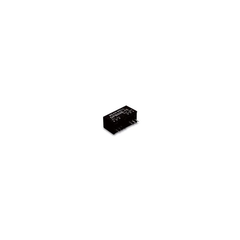 1 pcs : DPB09B-12 - Isolated DC/DC Converters - Through Hole 9W +/-12V +/-0-375mA 18-36Vin Iso Reg SIP