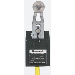 1 pcs - Honeywell SSCE Series Roller Lever Limit Switch, NO/NC, IP68, SPDT, Die Cast Zinc Housing, 240V ac Max, 4A Max