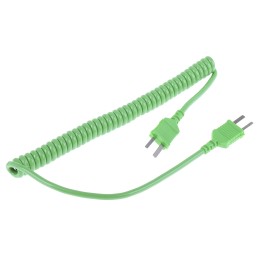 1 pcs - RS PRO K Type Thermocouple Connection Cable Mini Plug to Mini Plug