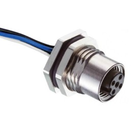 1 pcs - RS PRO Circular Connector, 5 Contacts, M12 Connector, Socket, Female, IP67