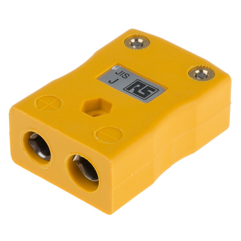 1 pcs - RS PRO Quickwire Thermocouple Connector for Use with Type J Thermocouple, Standard Size, JIS Standard