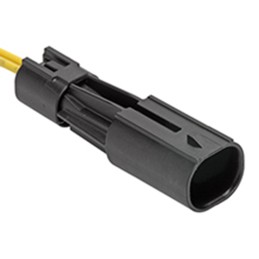 1 pcs - Molex, Squba Male Crimp Connector Housing, 1.8mm Pitch, 2 Way, 1 Row