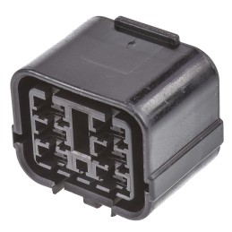1 pcs - TE Connectivity, Econoseal III 070 Female Connector Housing, 4.8mm Pitch, 13 Way, 3 Row