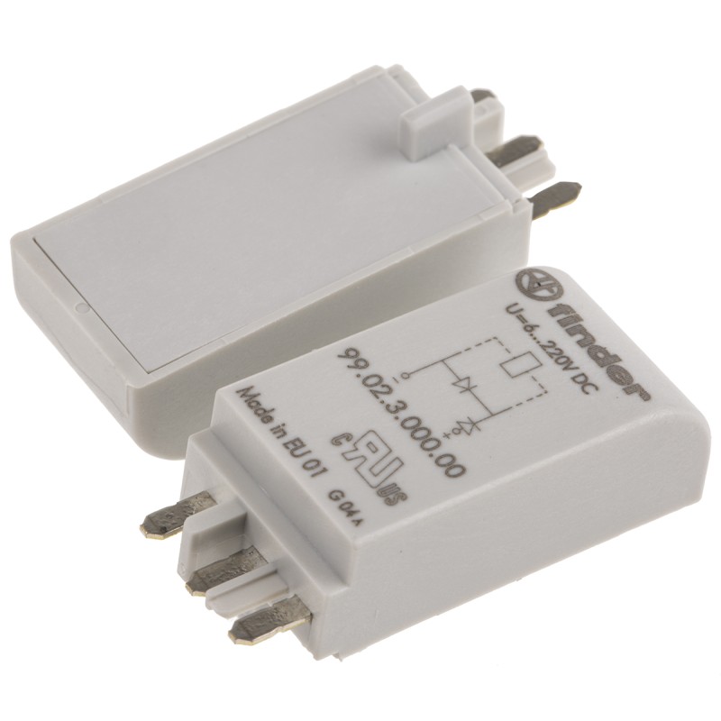 2 pcs - Finder Pluggable Function Module, Diode