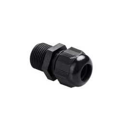 10 pcs - ABB NCG Series Black Nylon Cable Gland, M12 Thread, 3mm Min, 6.5mm Max