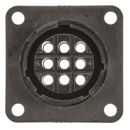1 pcs - TE Connectivity Circular Connector, 9 Contacts, Panel Mount, Socket, Female, CPC Series 1 Series