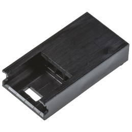 200 pcs - TE Connectivity, AMPMODU MOD II Female Connector Housing, 2.54mm Pitch, 4 Way, 1 Row