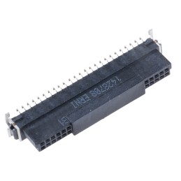 1 pcs - ERNI SMC Series Straight Surface Mount PCB Socket, 50-Contact, 2-Row, 1.27mm Pitch, Solder Termination