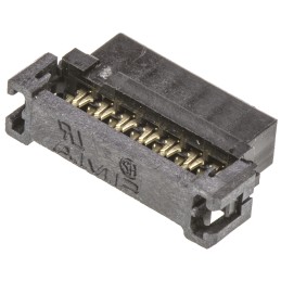 1 pcs - TE Connectivity 14-Way IDC Connector Socket for Cable Mount, 2-Row