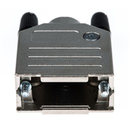 25 pcs - ASSMANN WSW AMET Series Zinc D Sub Backshell, 9 Way, Strain Relief