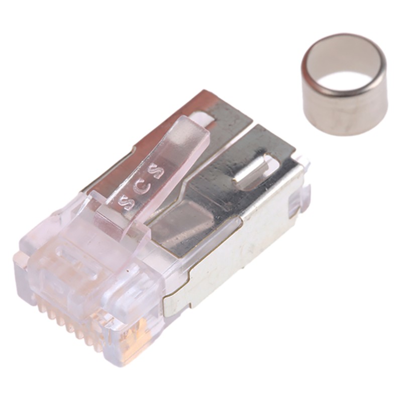 1 pcs - Phoenix Contact VS-08-ST Series Male RJ45 Connector, Cable Mount, Cat5e