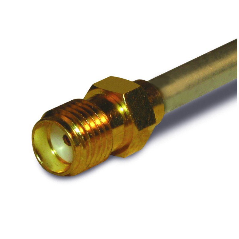 1 pcs - Amphenol RF 132101 Series, Plug Cable Mount BNC Connector, 50Ω, Solder Termination, Straight Body