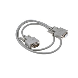 1 pcs - Phoenix Contact Male 9 Pin D-sub to Female 9 Pin D-sub Serial Cable, 1m PVC
