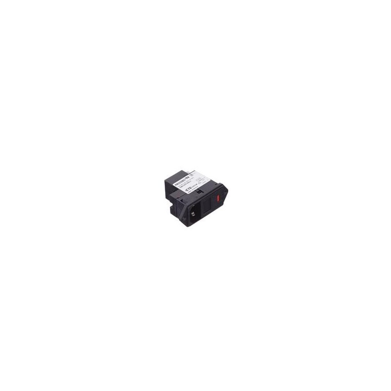 1 pcs : PM000DBX0 - AC Power Entry Modules 10A DUAL FUSE VERTICAL MOUNT