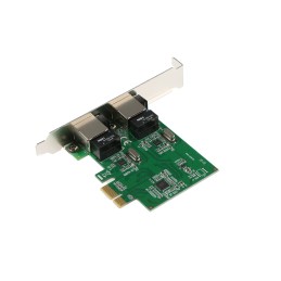 1 pcs - Startech 2 Port PCIe RJ45 Network Card, 10/100/1000Mbit/s