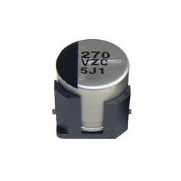 1 pcs : HZC277M035G24VT-F - Aluminium Organic Polymer Capacitors 270uF 35V AEC-Q200