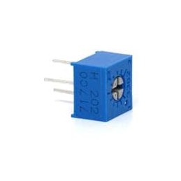 1 pcs : 3362H-1-105LF - Trimmer Resistors - Through Hole 1/4'SQ 1MOHMS 10% 0.5WATTS