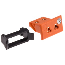 1 pcs - RS PRO Fascia Thermocouple Connector for Use with Type R/S Thermocouple, Miniature Size, IEC Standard