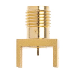 1 pcs - RS PRO, jack Edge Mount SMA Connector, 50Ω, Solder Termination, Straight Body