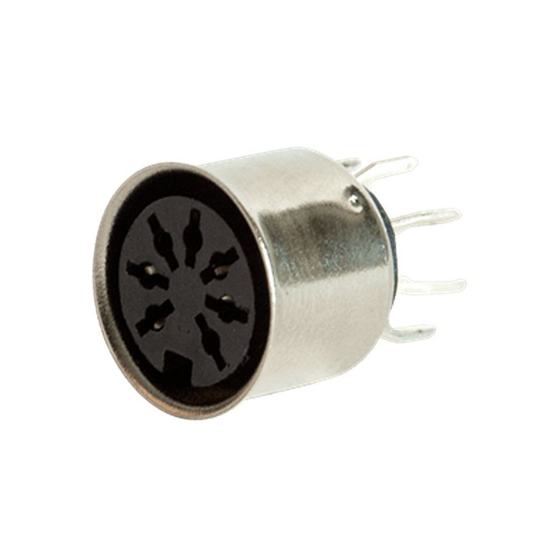 2 pcs - CUI Devices 5 Pole Din, Female, Through Hole