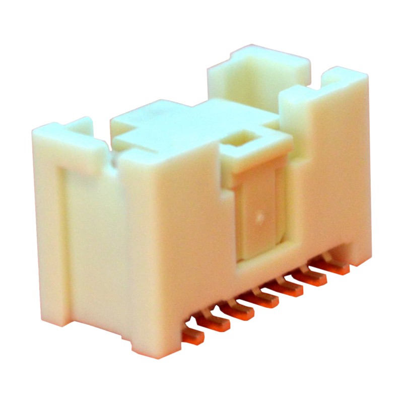 2 pcs - JST PUD Series Straight Surface Mount PCB Header, 14 Contact(s), 2.0mm Pitch, 2 Row(s), Shrouded