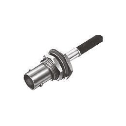 1 pcs - TE Connectivity, jack Panel Mount BNC Connector, 75Ω, Crimp Termination, Straight Body
