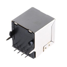 1 pcs - MH Connectors MH Modular Series Female RJ45 Connector, STP Shield