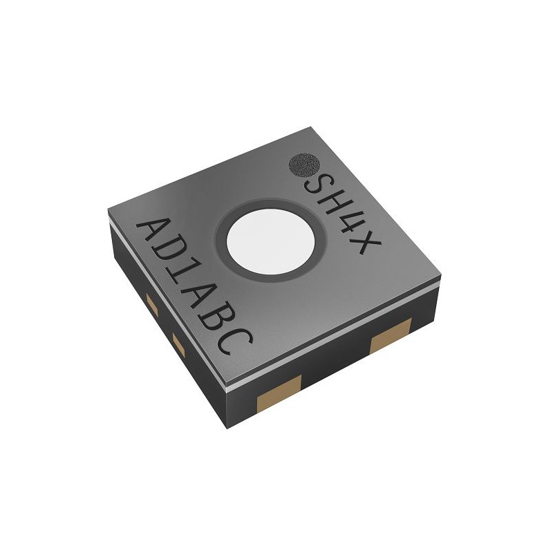 1 pcs - Sensirion SHT4x Series Temperature & Humidity Sensor, Digital Output, Surface Mount, I2C, ±1%, 4 Pins