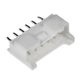 10 pcs - JST PA Series Straight Through Hole PCB Header, 6 Contact(s), 2.0mm Pitch, 1 Row(s), Shrouded