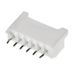 10 pcs - JST PA Series Straight Through Hole PCB Header, 6 Contact(s), 2.0mm Pitch, 1 Row(s), Shrouded