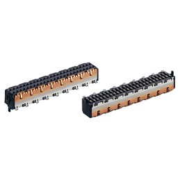 1 pcs - ERNI MicroSpeed Series Straight Surface Mount PCB Socket, 50-Contact, 2-Row, 1mm Pitch, Solder Termination