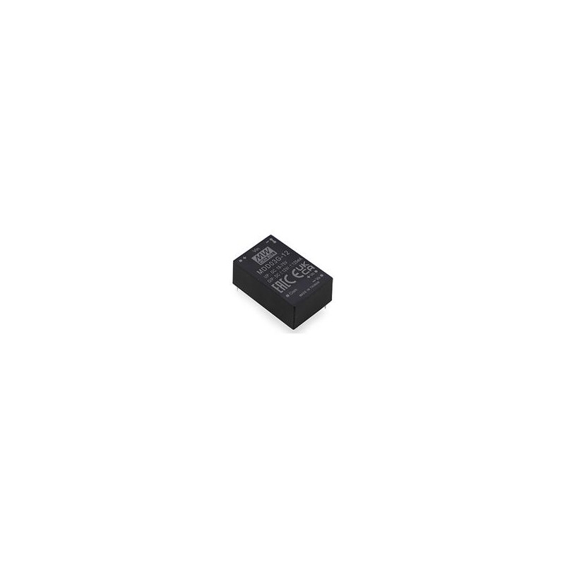 1 pcs : MDD06F-15 - Isolated DC/DC Converters - Through Hole 9-36Vin +/-15V +/-20-200mA 6W DIP Med