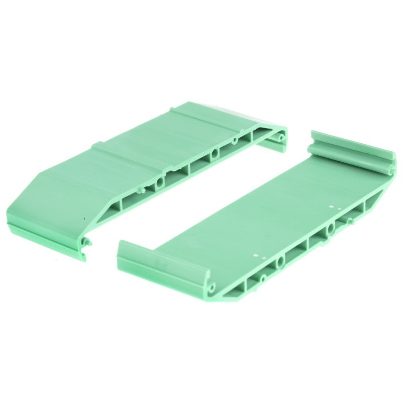 2 pcs - Phoenix Contact UM-BE Series Base Element for Use with DIN Rail Terminal Blocks