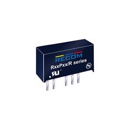 1 pcs : R05P05S/X2/R8 - Isolated DC/DC Converters - Through Hole 1W DC/DC 8kV UNREG 5Vin 5Vout