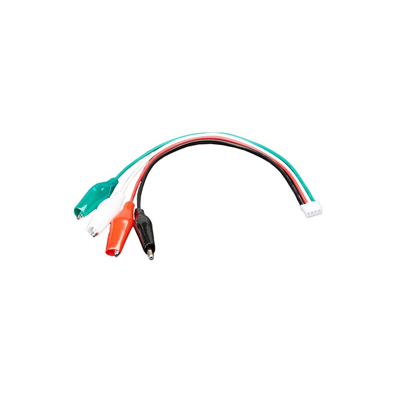 1 pcs : 4029 - Cable Assembly Rectangular 04 pos (STEMMA) to Alligator Clips (4) 0.63' (190.5mm)