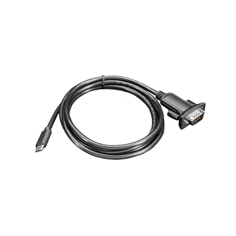 1 pcs : 5446 - Cable Assembly USB C Male Plug to D-Sub 09 pos Male 4.92' (1.50m)