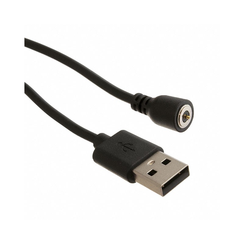 1 pcs : CA-ST2-PHR-198-M - Cable Assembly Circular 01 pos Male (Magnetic) to USB A Male Plug 2.62' (800.0mm)
