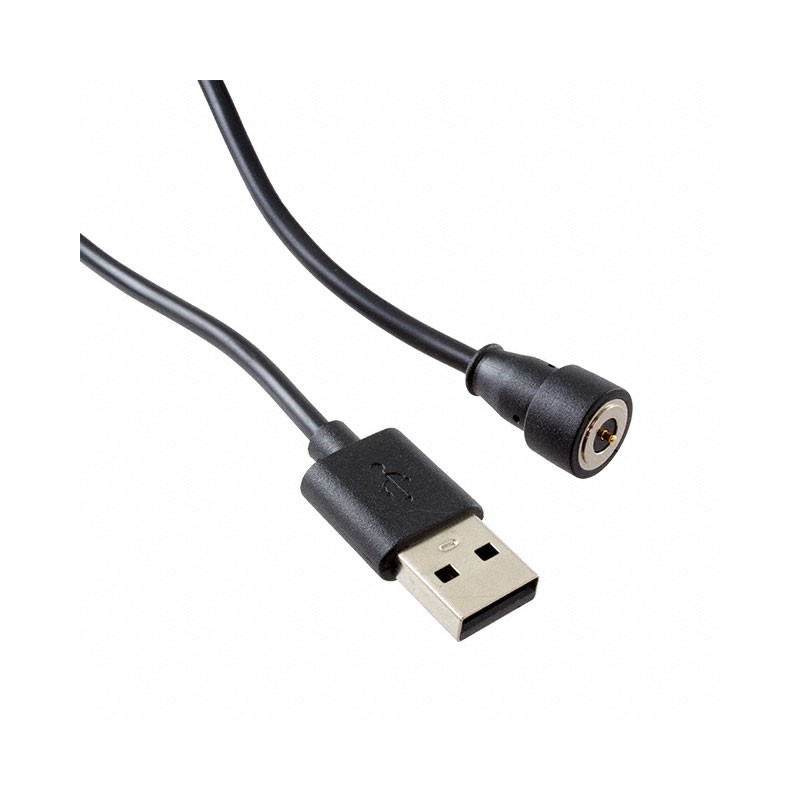 1 pcs : CA-ST2-PHR-202-M - Cable Assembly Circular 01 pos Male (Magnetic) to USB A Male Plug 3.35' (1.02m)