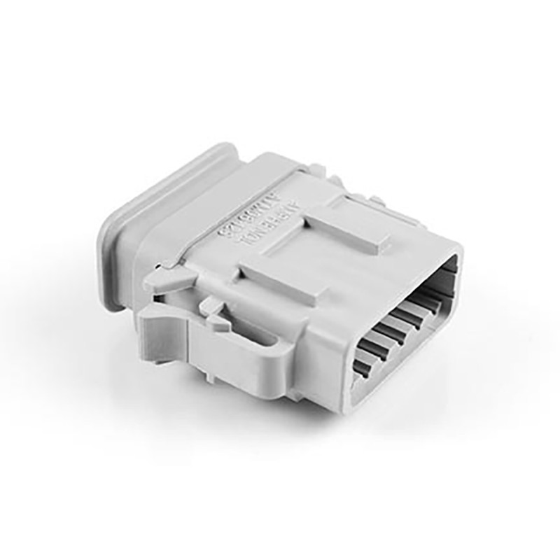 2 pcs - Amphenol Industrial, ATM Automotive Connector Plug 12 Way, Crimp Termination