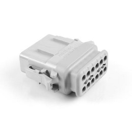 2 pcs - Amphenol Industrial, ATM Automotive Connector Plug 12 Way, Crimp Termination