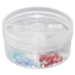 1 pcs - Knipex, 97 Bootlace Ferrule Kit, 1mm² Wire Size, Assorted