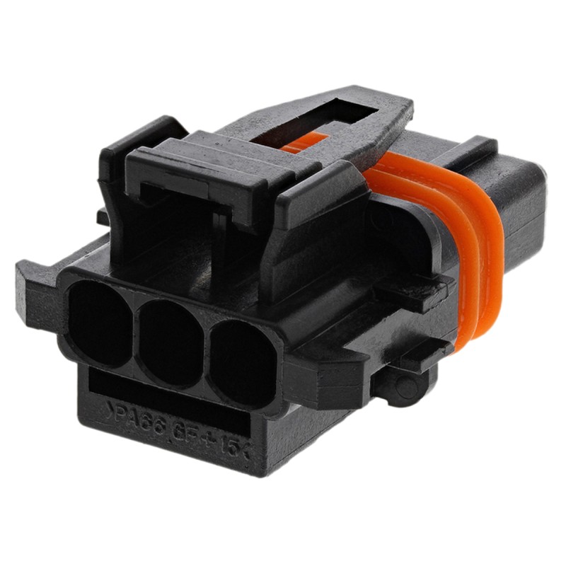 1 pcs - TE Connectivity, Junior Power Timer Automotive Connector Socket 3 Way