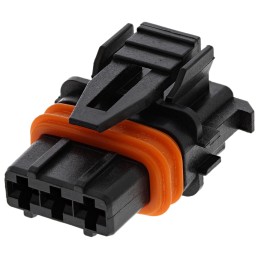 1 pcs - TE Connectivity, Junior Power Timer Automotive Connector Socket 3 Way
