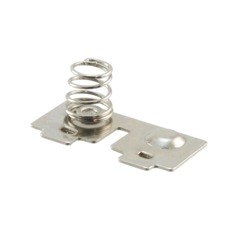 1 pcs : 5213 - Battery Contact Spring and Solid Button Multiple 2 Cell